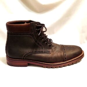Warfield & Grand Presidio Brown Leather Ankle boots (m size 11.5)